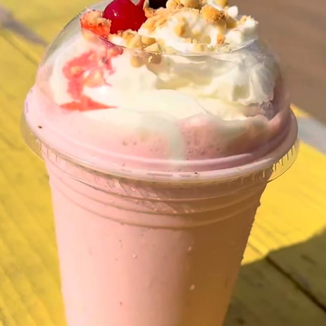 Strawberry Milk Shake.