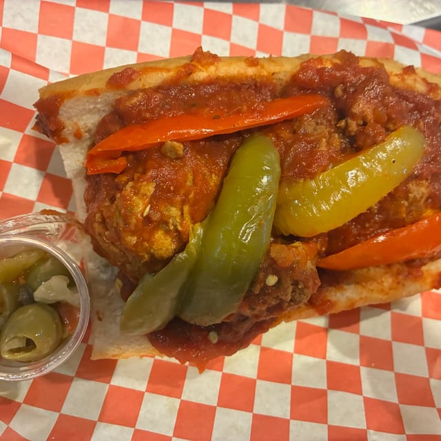 Meatball Sandwich.