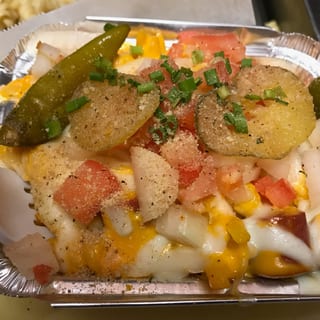 Chicago Hot Dog Mac n Cheese