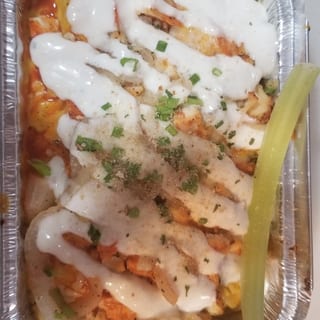 Buffalo Chicken Mac n Cheese